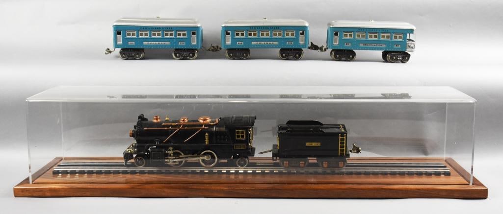 Pre-War Lionel Lines O Gauge 262E Locomotive, Tender & Cars (1 of 8)