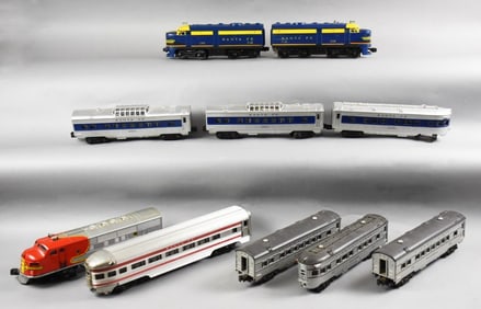 Post War Lionel Lines O Scale Diesels & Passenger Cars