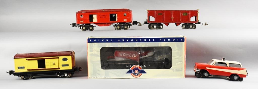 (5) Pre-War & Post War Lionel Lines Train Cars (1 of 8)