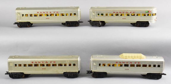 Vintage Marx O Scale Passenger Cars, 3152 & 3197