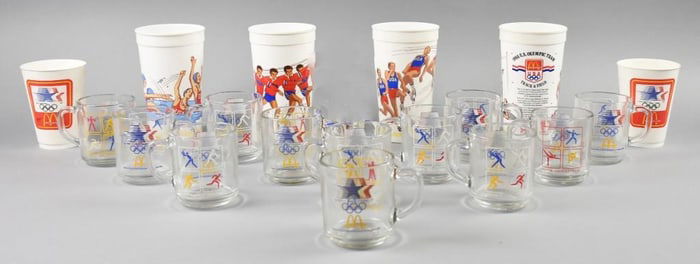 1980s McDonald's Olympics Drinking Vessels & More
