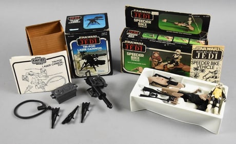 Star Wars ROTJ Toy & Vehicle-1982-83 Kenner  Original Boxes