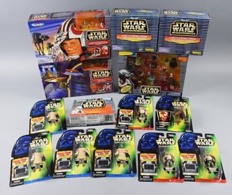 (14) 1996, 99 Kenner & Galoob Star Wars Assortment-NOS