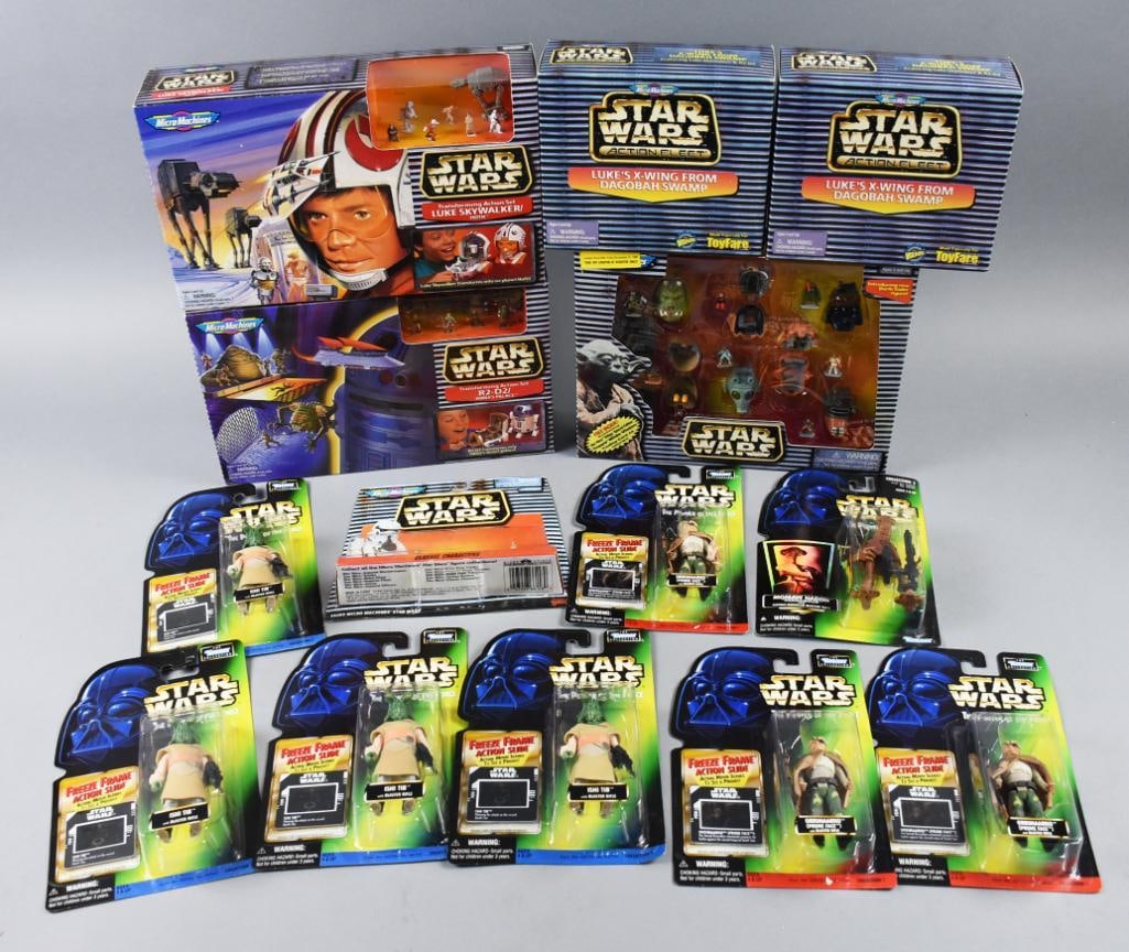 (14) 1996, 99 Kenner & Galoob Star Wars Assortment-NOS (1 of 4)