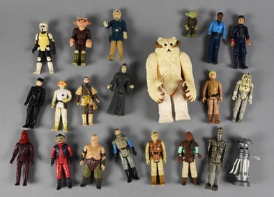 (21) 1980s Lucas Film Limited Star Wars Loose Action Figures