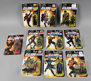 (10) 2005, 2008 Hasbro GI Joe Action Figures-MOC-NOS