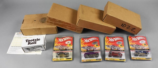 (5) 2001, 19 Mattel Hot Wheels RLC & Tootsie Roll'r-NOS