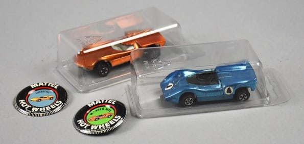 1968 Mattel Hot Wheels RedLine w/ Metal Buttons