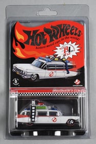 2011 Mattel Hot Wheels RLC Ghostbusters Ecto 1-Ltd Ed-NOS