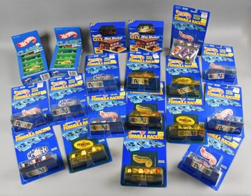 (19) 1980s-90s Mattel Hot Wheels Assortment - MIP-NOS