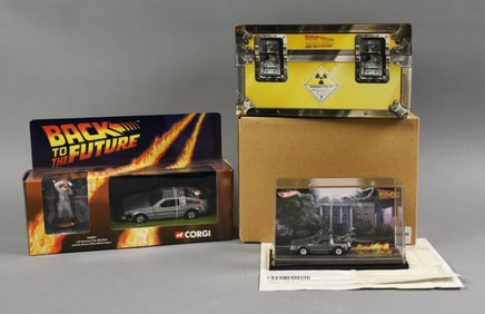 Back to the Future) 2001, 11 Corgi and  Hot Wheels MIB-NOS