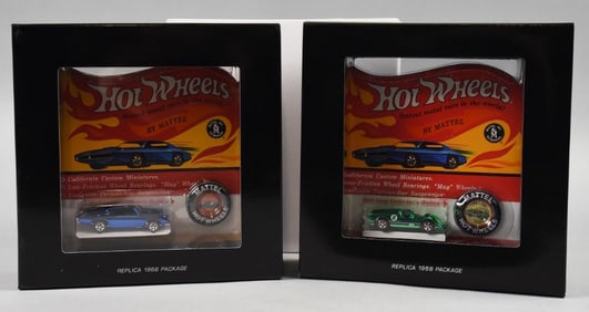 2014, 18 Hot Wheels Original 16 1968 Replica Package-RLC-NOS
