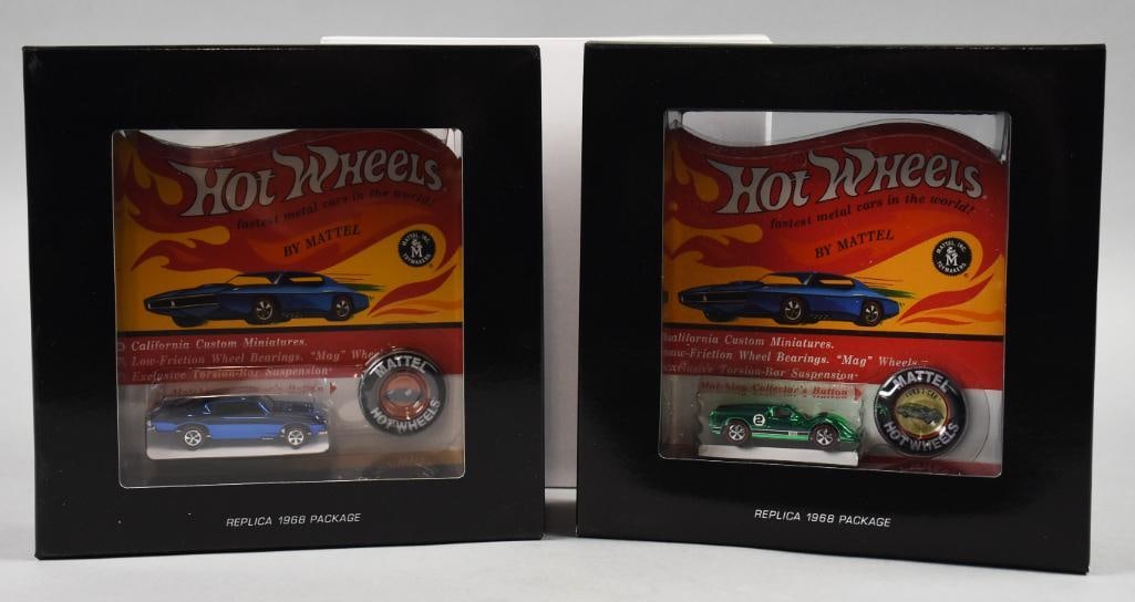 Hot Wheels 1968 Original 16 Replica Package