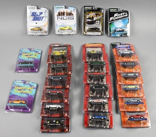 (24) 2000s Greenlight Die-Cast  Car Assortment -MOC-NOS