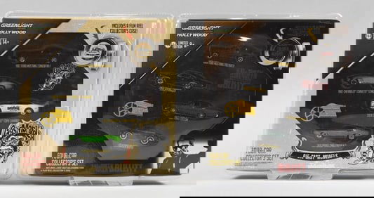 (2) 2015 Greenlight Four Car Collector Sets Steve McQueen Bullit