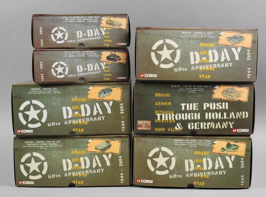 (7) 2004 Corgi D-Day 60th Anniversary 1:50 Scale-MIB-NOS (1 of 4)