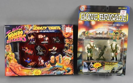 (2) 1992, 1995 Kenner & Jasman Action Figures - MIB-NOS
