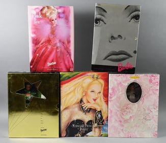(5) Mattel Barbie-NRFB-O'Hara, Doolittle & PLUS-MIB-NOS