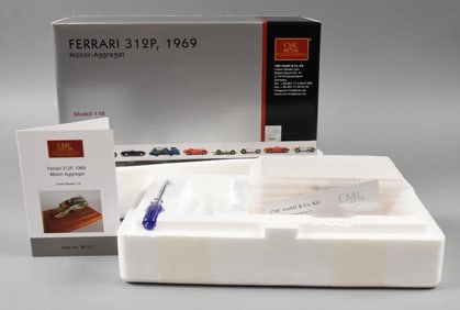 CMC Exclusive Modelle 1969 Ferrari 312P, 1:18 Scale-MIB-NOS