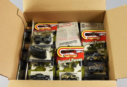 (33) 1990s Majorette Special Forces Cars Die-Cast - MOC-NOS