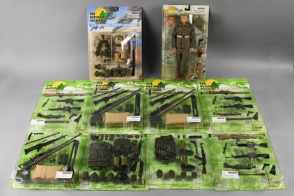 (10) 1997-98 21st C Ultimate Soldier Fig-Accessories-MOC-NOS