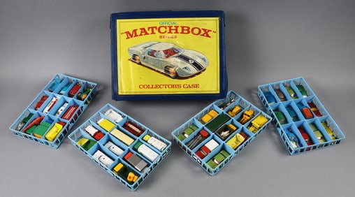 1968 36 Cars  Lesney Matchbox Collector's Case,