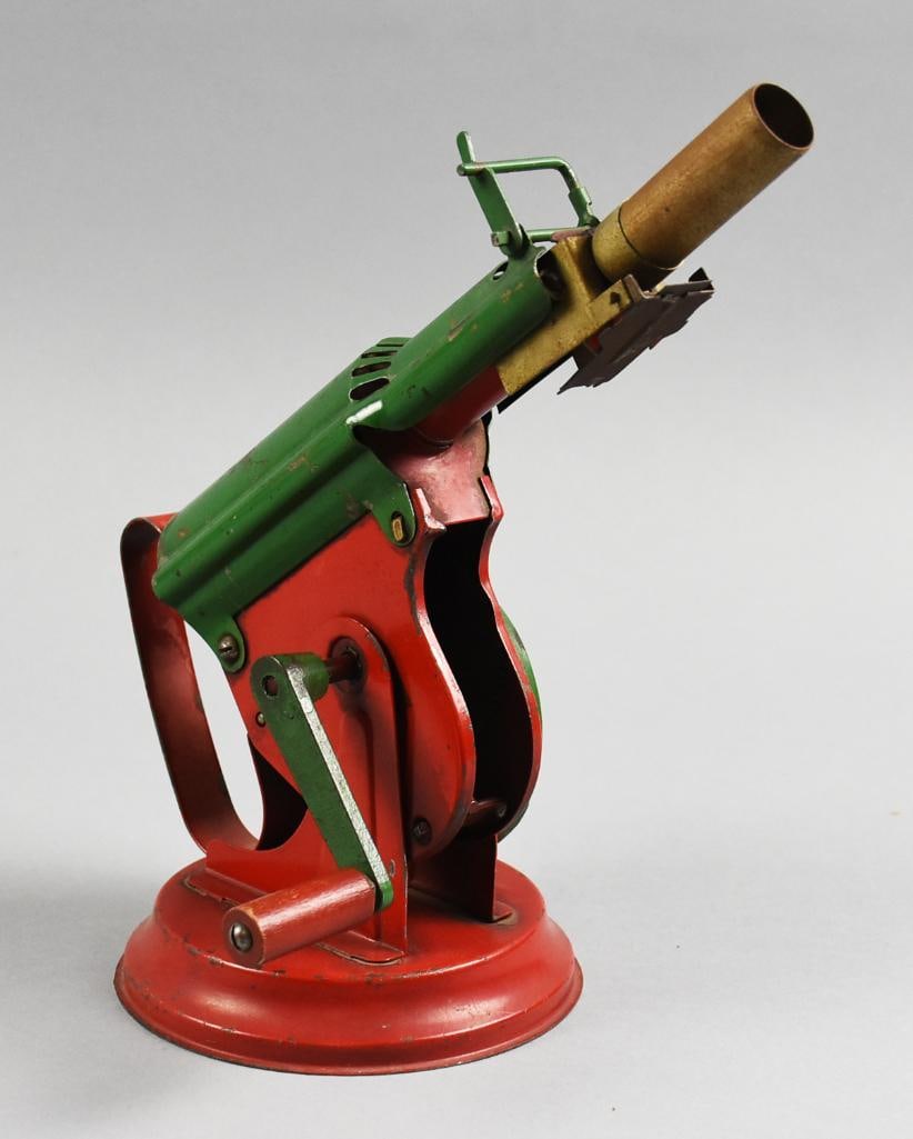 c1920 Langson Mfg Co Steel Paper Machine Gun