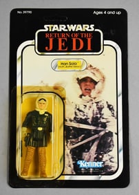 1983 Kenner Star Wars Han Solo ROTJ 77 B Unpunched MOC-NOS