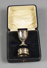 1919 Levi & Salaman, Birmingham Sterling Cup, Napkin Ring
