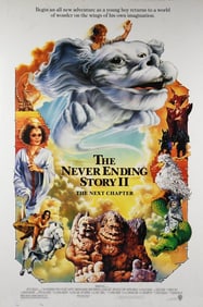 1991 MINT Never Ending Story II One Sheet Moivce Poster