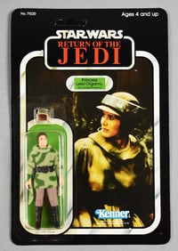 1983 Star Wars Princess Leia Organa ROTJ 77 B Unpunched-NOS