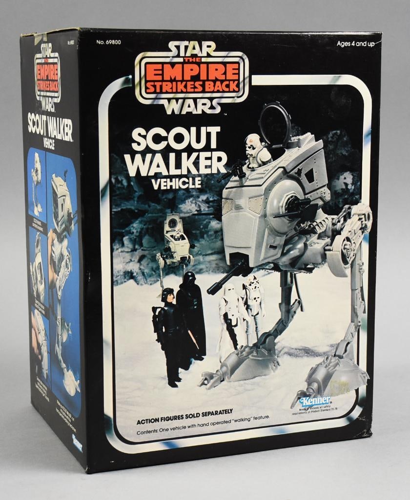 UNOPENED 1982 Kenner Star Wars ESB Scout Walker Vehicle (1 of 4)