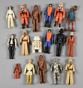 17 Vintage 1970s Star Wars Figures