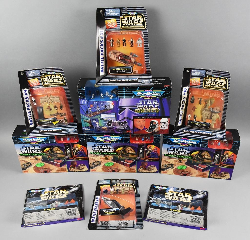 (10) 1994, 97 Galoob Micro Machines Star Wars Asst.-MIP-NOS (1 of 4)