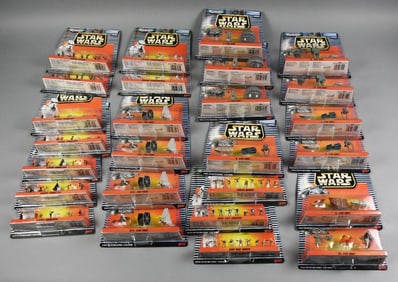 (26) 1990s Galoob Micro Machines Star Wars Variety-MOC-NOS
