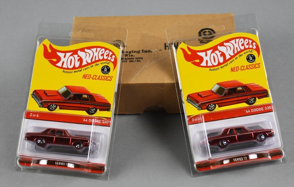 2012 Mattel Hot Neo Classics '64 Dodge 330 Ltd Ed-MOC-NOS (1 of 6)