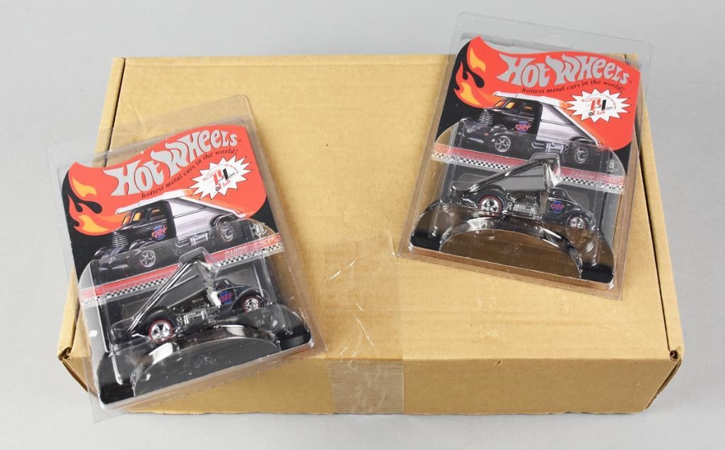 (2) 2012 Mattel Hot Wheels RLC Cabbin Fever Ltd Ed: Item Overview: Description: Two pieces of the 2012 Hot Wheels RedLine Club Exclusive - Cabbin Fever model. Condition: Mint on Card (MOC), New Old Stock (NOS). Special Features: Each model