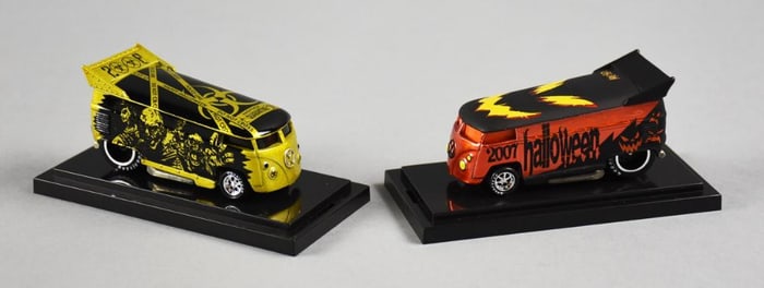 (2) Hot Wheels Liberty Promotions Ltd Ed Drag Buses Low Numbers