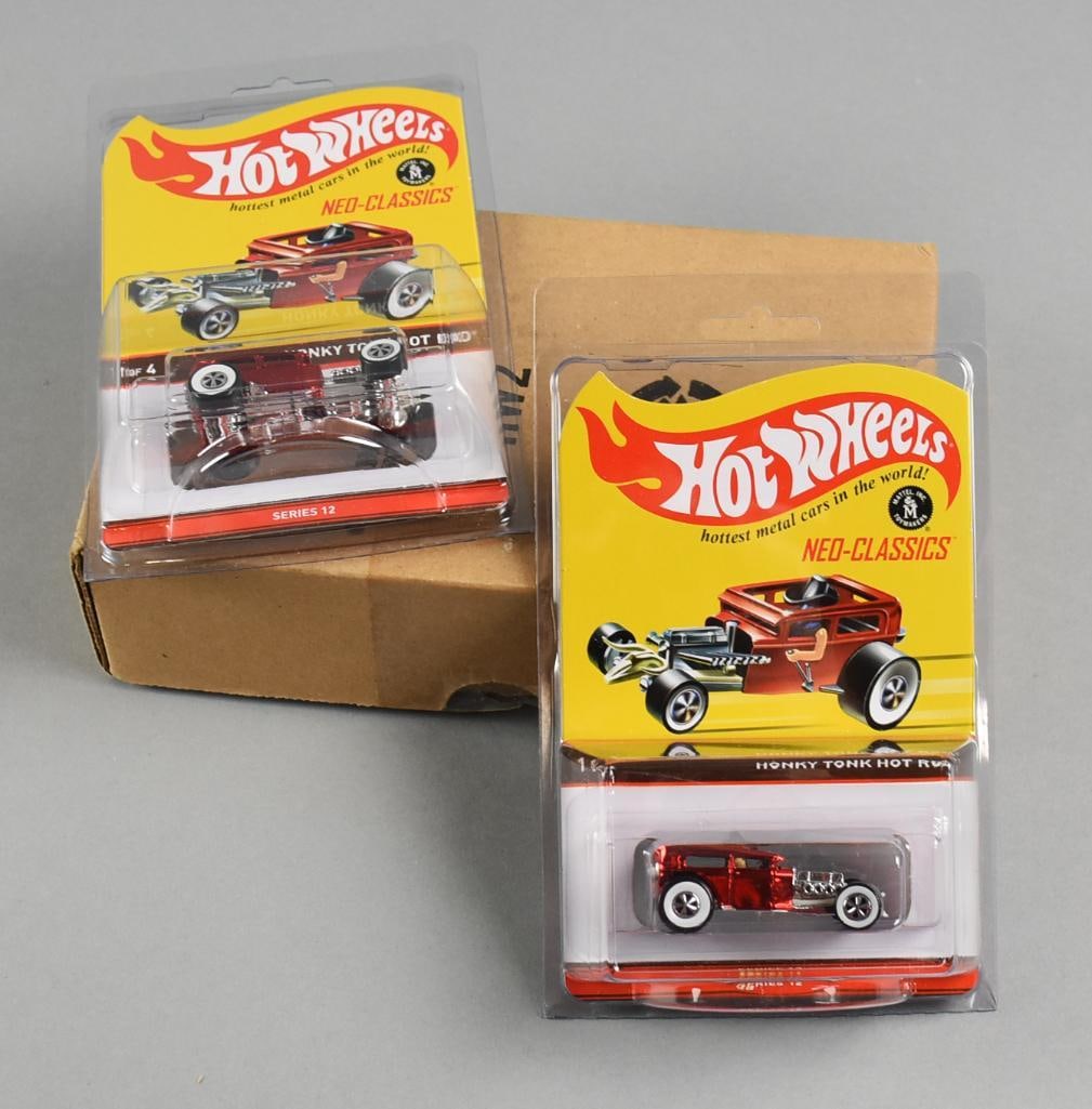 2013 Mattel Hot Wheels Honky Tonk Hot Rods Ltd Ed-MOC-NOS: Lot: Two 2013 Mattel Hot Wheels Honky Tonk Hot Rods Ltd Ed-MOC-NOS. Numbered 3882 and 3885 of 4500 Brand & Model: 2013 Mattel Hot Wheels Honky Tonk Hot Rod Edition: Limited Edition Q