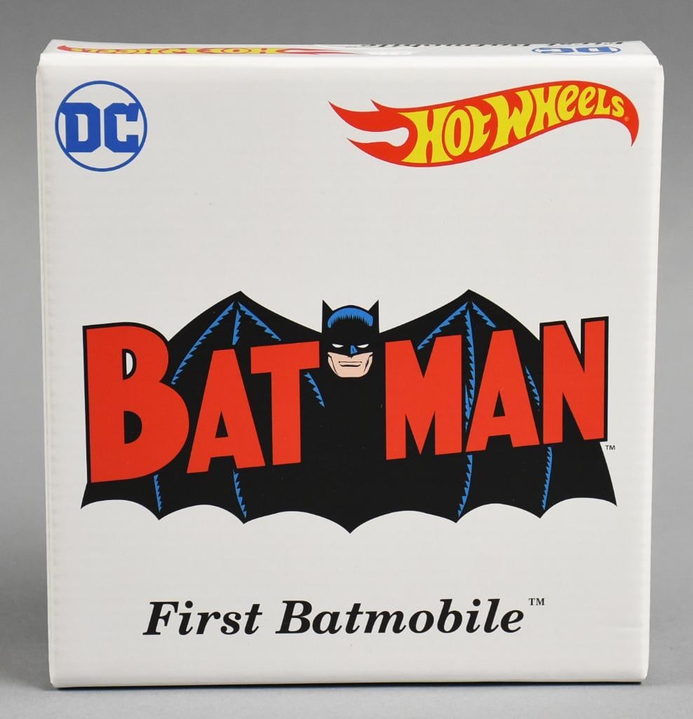 2021 Mattel Hot Wheels Batman First Batmobile - MIB-NOS (1 of 4)