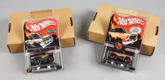 (2) 2013, 16 Hot Wheels Exclusives MOC-NOS