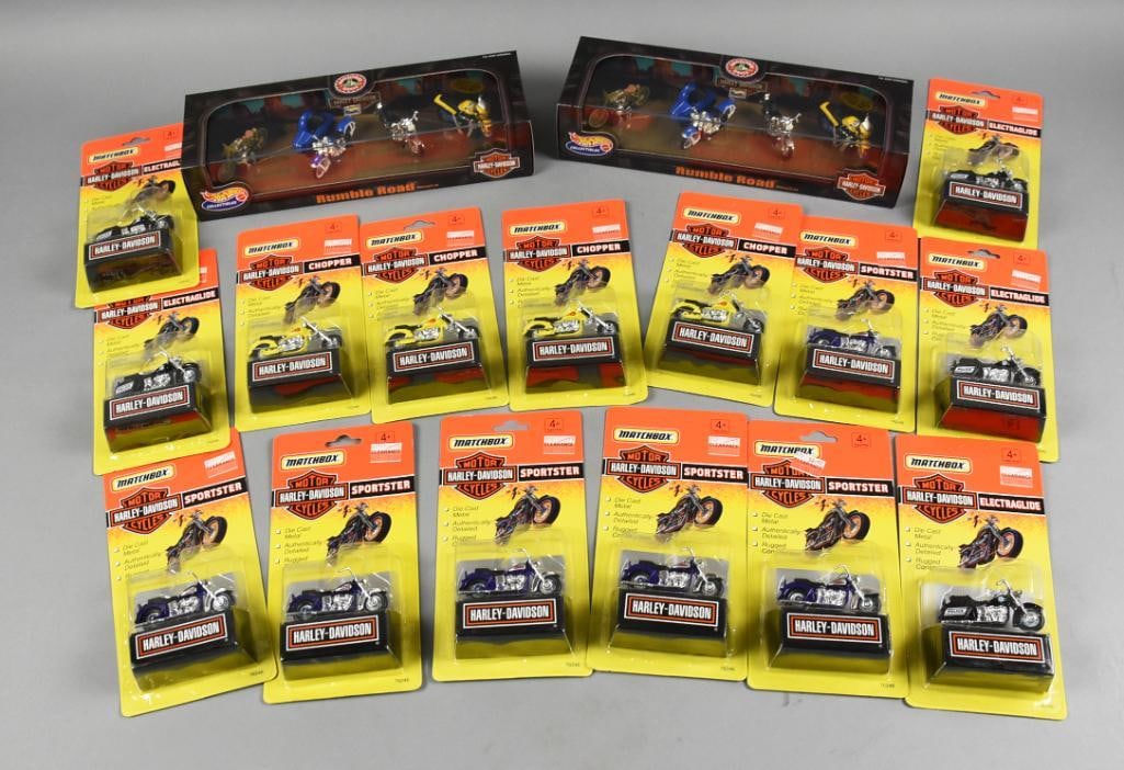 (17) 1993, 99 Hot Wheels Harley Davidson-MIP-NOS (1 of 3)