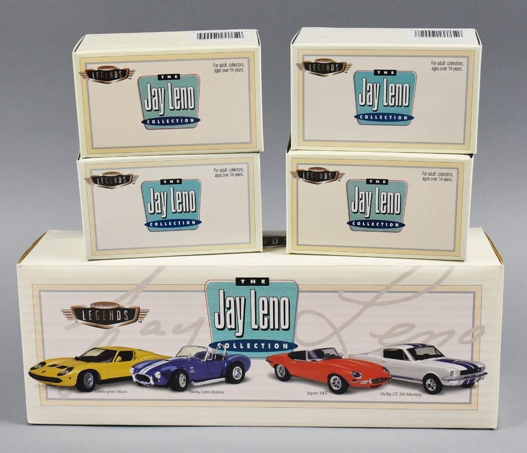 (5) 1998 Hot Wheels Legends Jay Leno Collection-NOS:  1998 Mattel Hot Wheels Legends Jay Leno Collection - NOS 1998 Mattel Hot Wheels Legends Jay Leno Collection - NOS Lamborghini Miura - The Lamborghini