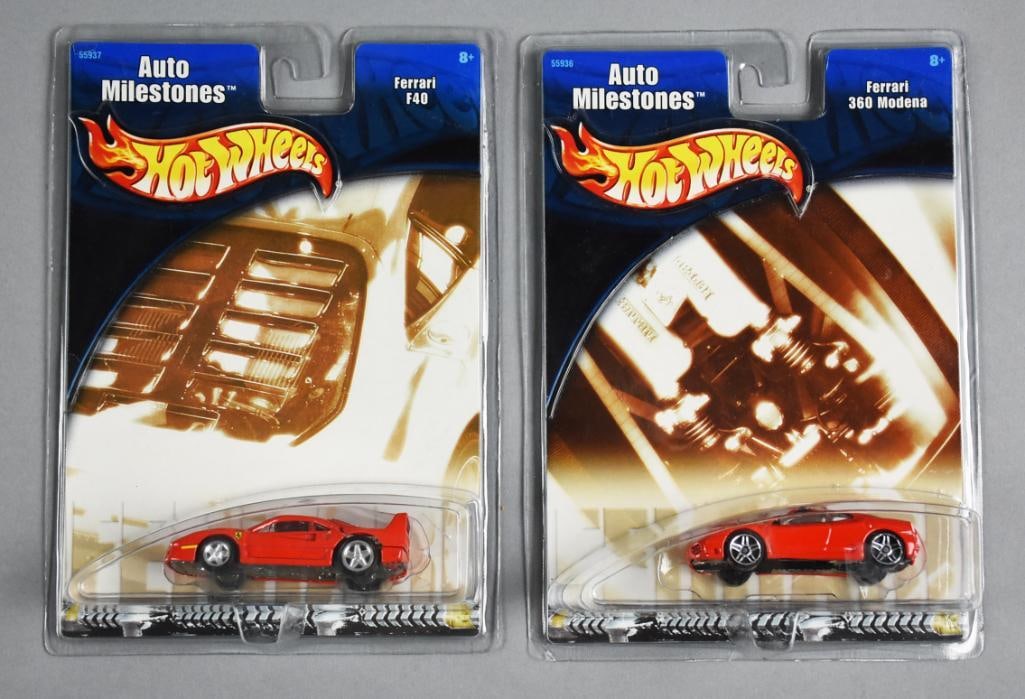 2001 Mattel Hot Wheels Auto Milestones-Ferrari-MOC-NOS (1 of 4)