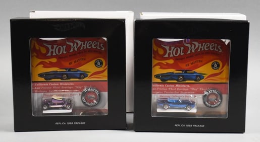 2000s Hot Wheels Original 16 1968 Replica Package-RLC-NOS