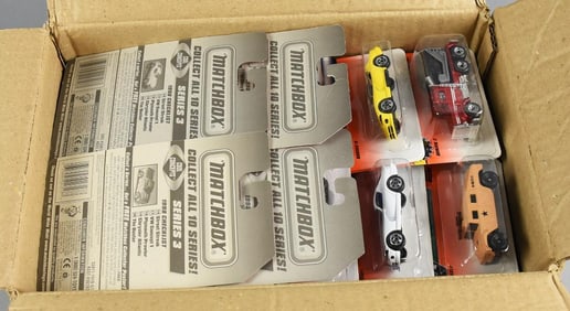1990s Tyco Matchbox Assortment, Factory Case - MOC-NOS
