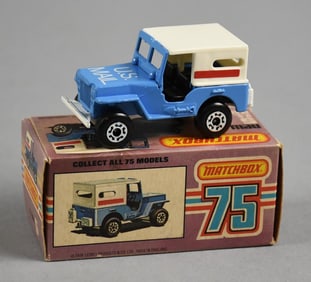 1979 Lesney Matchbox No. 5 US Mail Jeep - MIB-NOS
