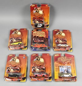 (7) 2007-08 Johnny Lightning Dukes of Hazzard Die-Cast-NOS