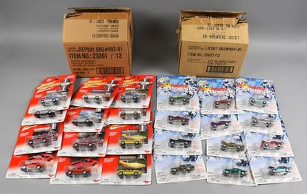 Johnny Lightning Holiday Classics-Mustangs-Factory Cases-NOS