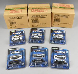 2012 Greenlight Hot Pursuit Plus Six Factory Sealed Cases-NOS